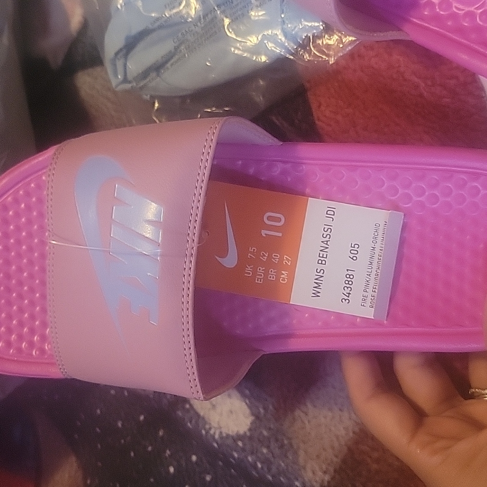 Nike slides size 10 new with box